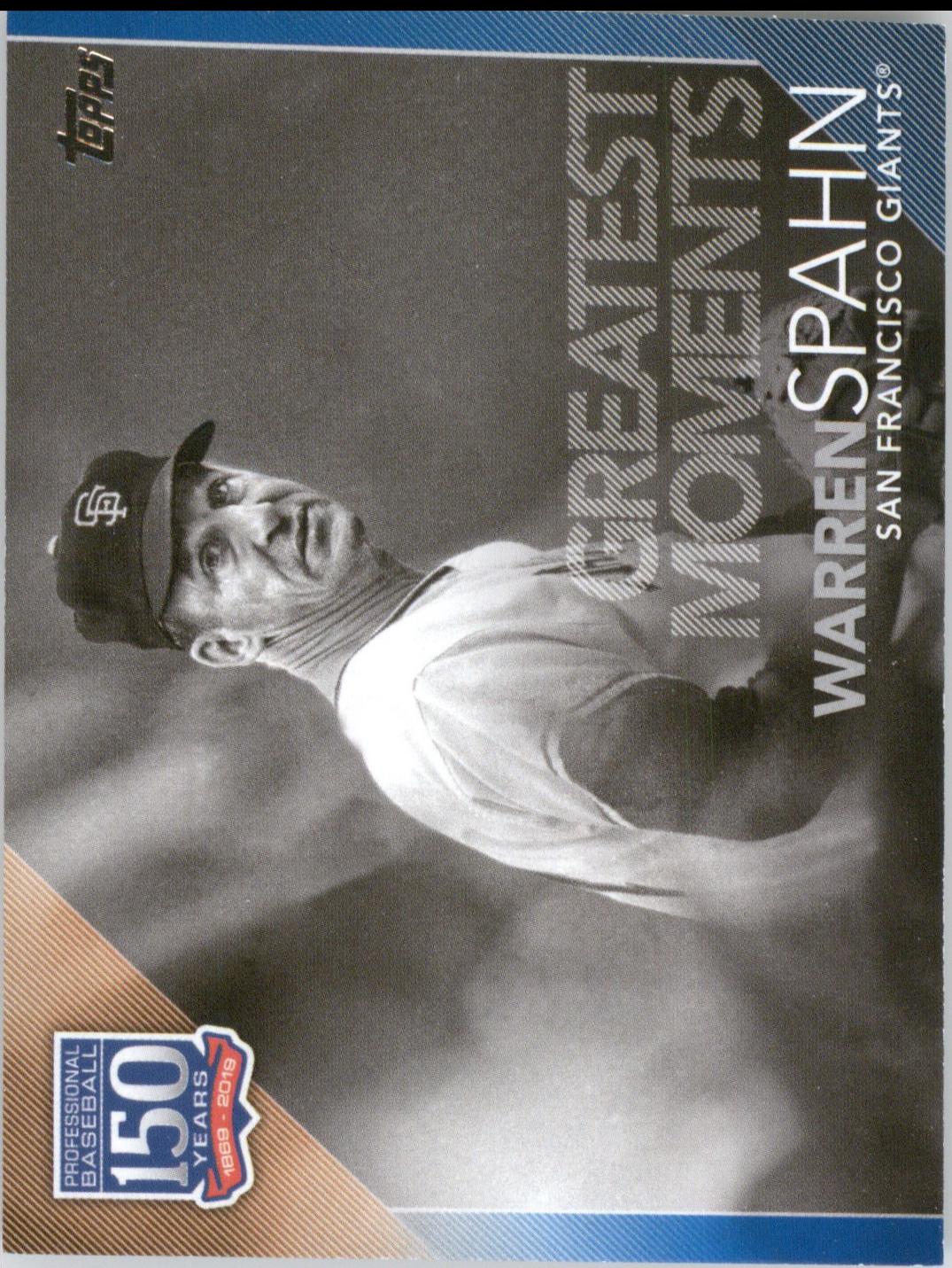 Warren Spahn [Blue] #150-55
