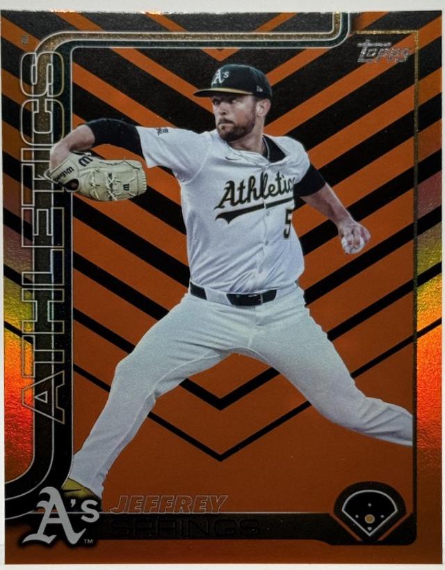 Jeffrey Springs [Orange Diamante Foil] #US283