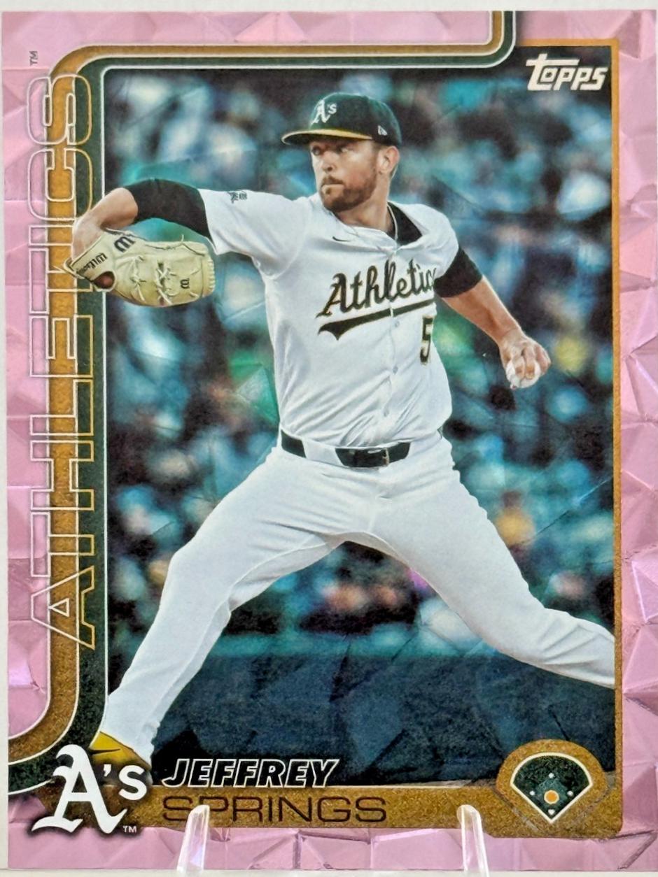 Jeffrey Springs [Pink Diamante Foil] #US283