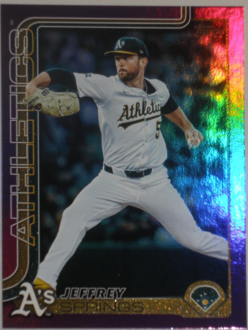 Jeffrey Springs [Purple Rainbow Foil] #US283