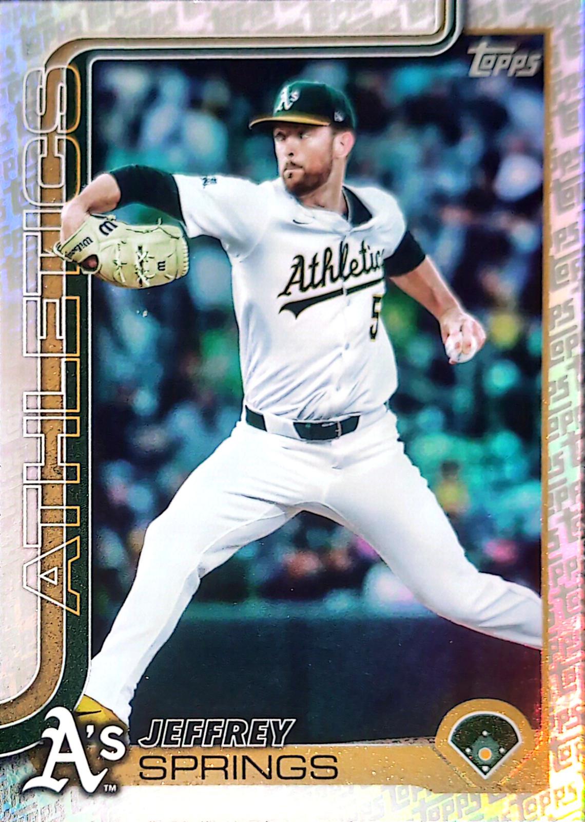 Jeffrey Springs [Topps Logo Foil] #US283