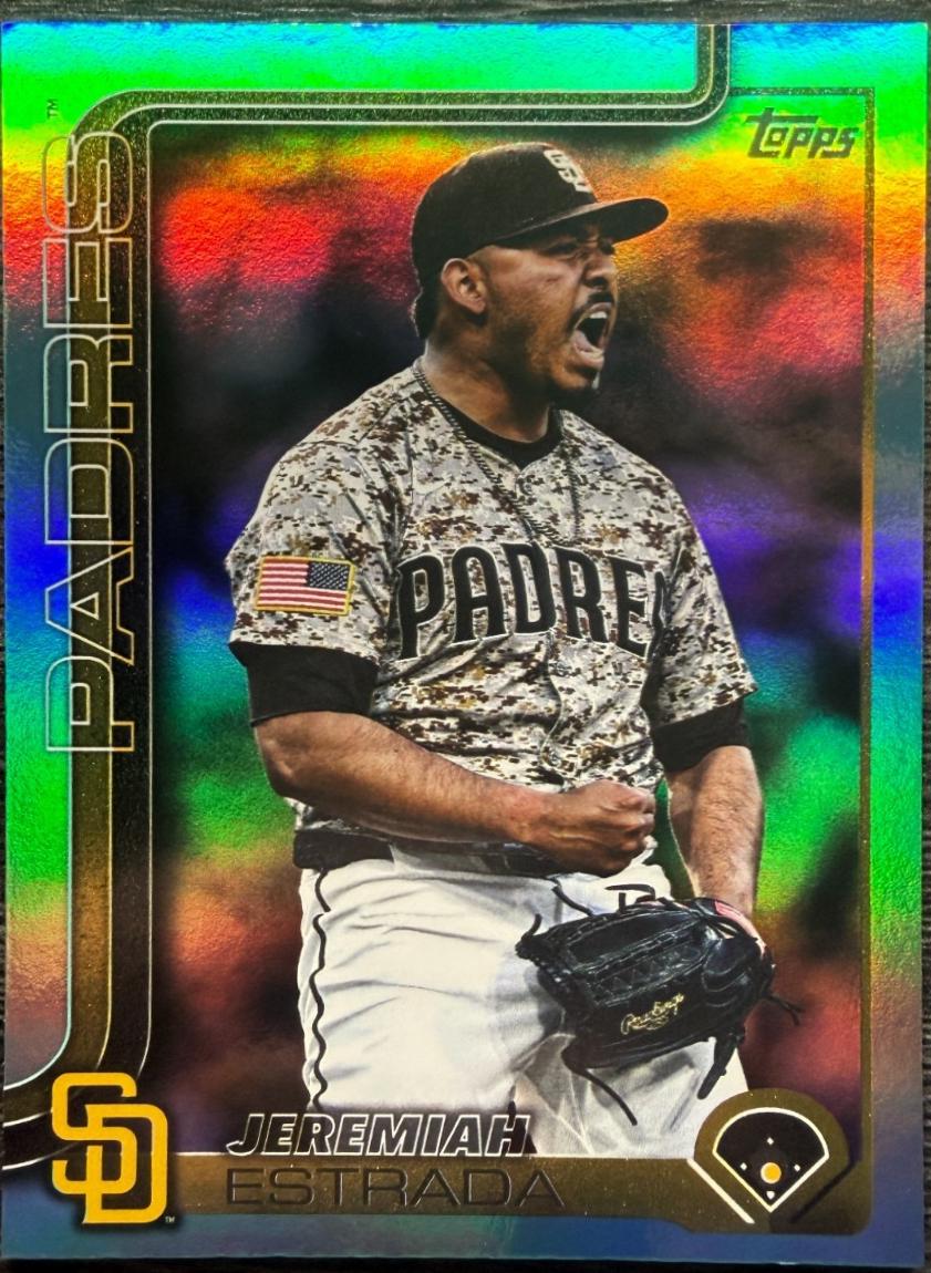 Jeremiah Estrada [Aqua Rainbow Foil] #US263