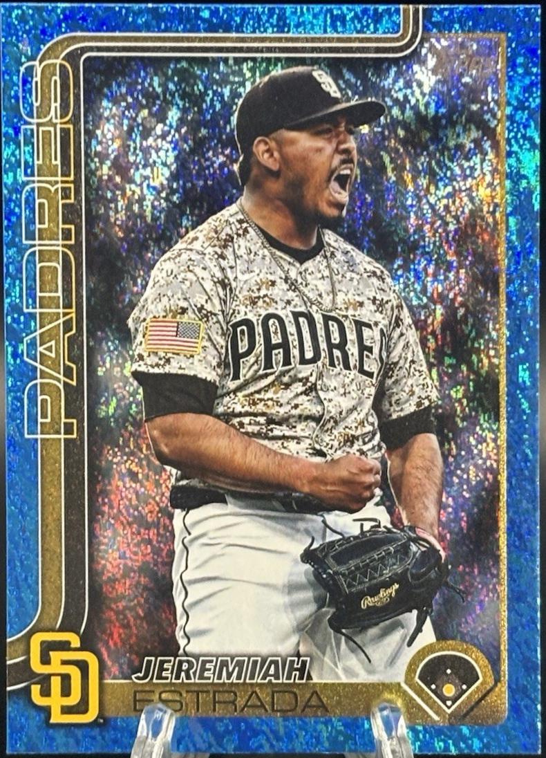 Jeremiah Estrada [Blue Rainbow Foil] #US263