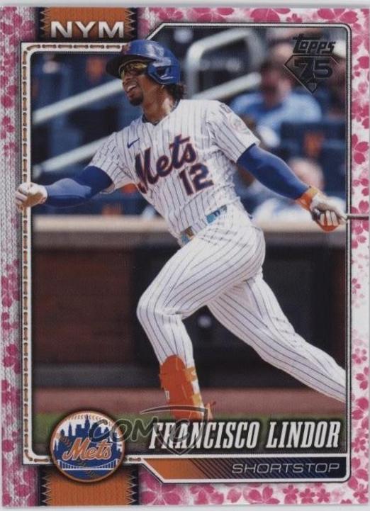 Francisco Lindor [Cherry Blossom] #123