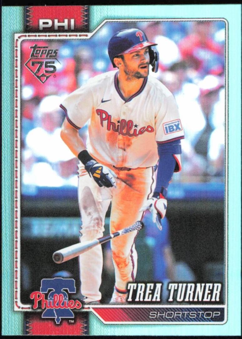 Trea Turner [Aqua Rainbow] #322