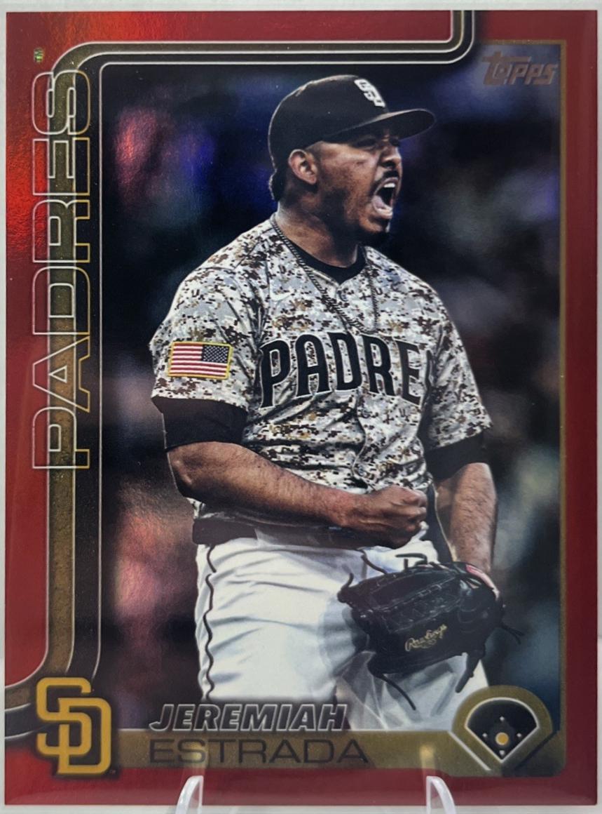 Jeremiah Estrada [Red Diamante Foil] #US263
