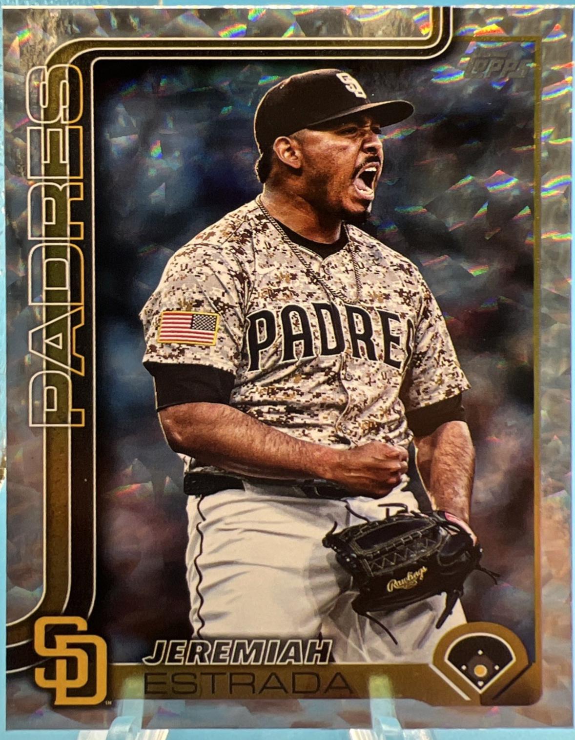 Jeremiah Estrada [Silver Crackle Foil] #US263
