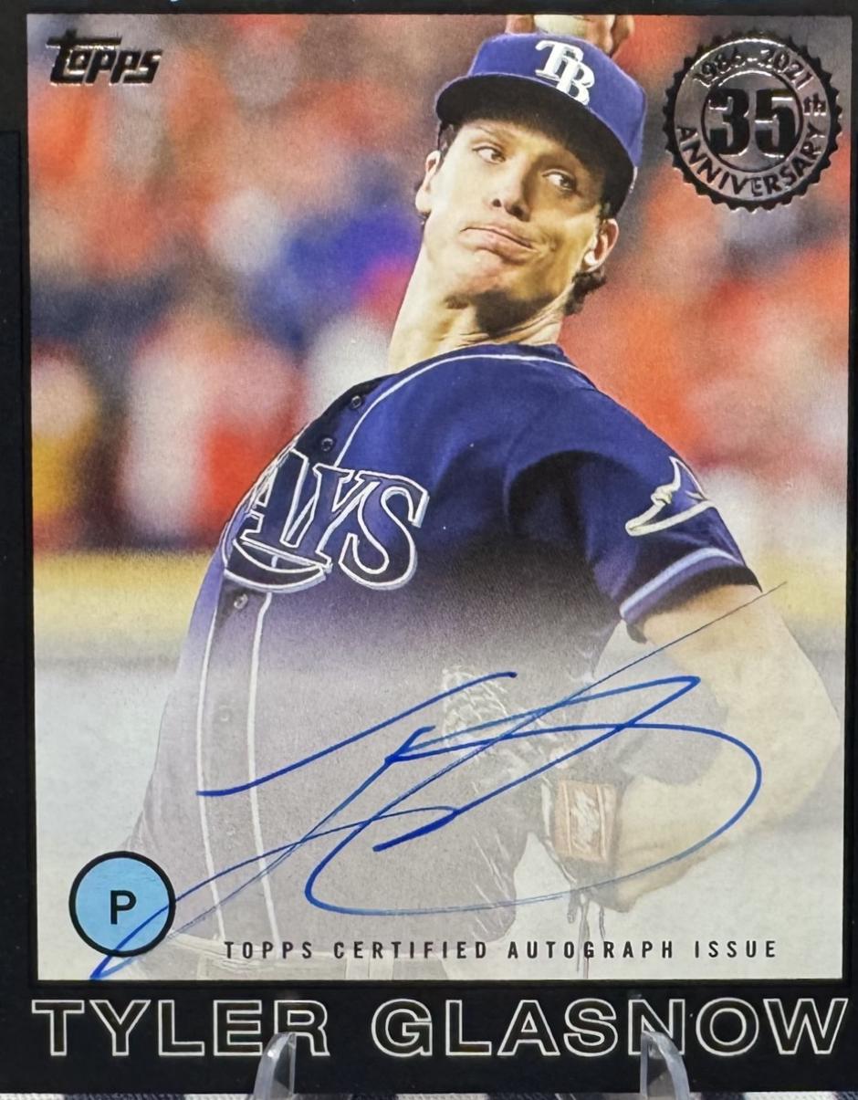 Tyler Glasnow [Black] #86A-TGL