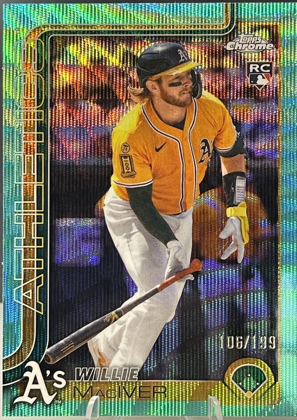 Willie MacIver [Aqua Wave Refractor] #USC81