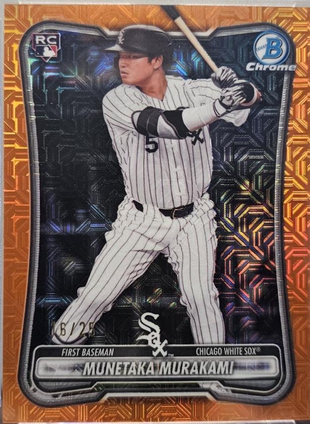 Logan Gilbert [Orange Mojo Refractor] #9