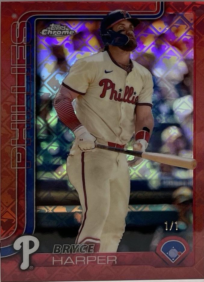 Bryce Harper [Rose Gold Refractor] #150