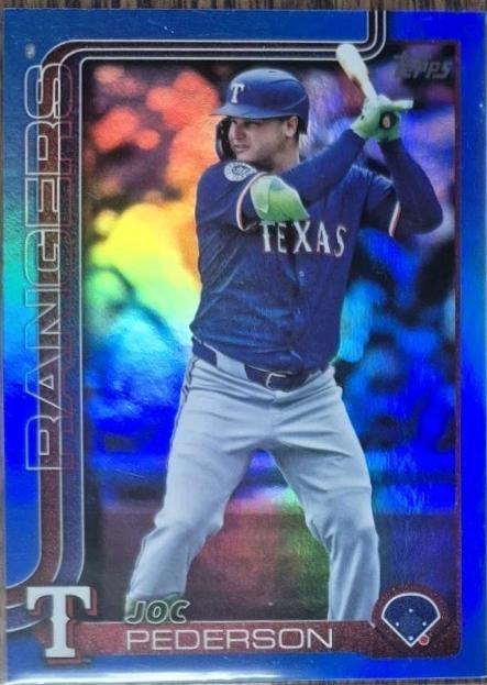 Joc Pederson [Blue Rainbow Foil] #US125