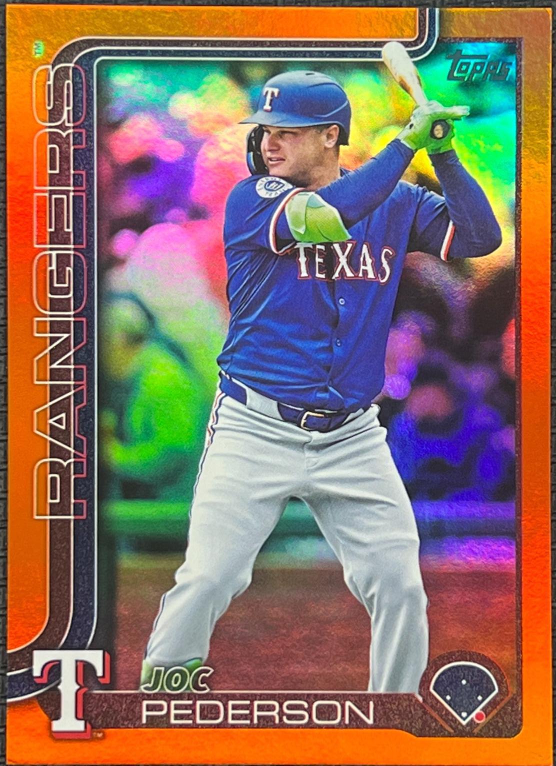 Joc Pederson [Orange Diamante Foil] #US125