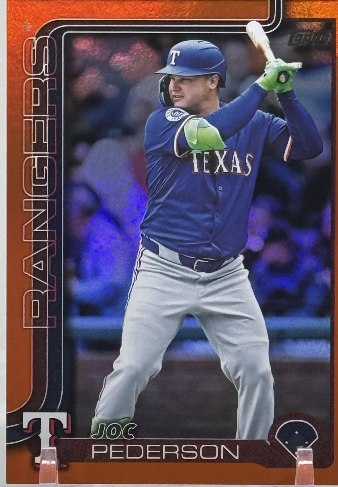 Joc Pederson [Orange Rainbow Foil] #US125