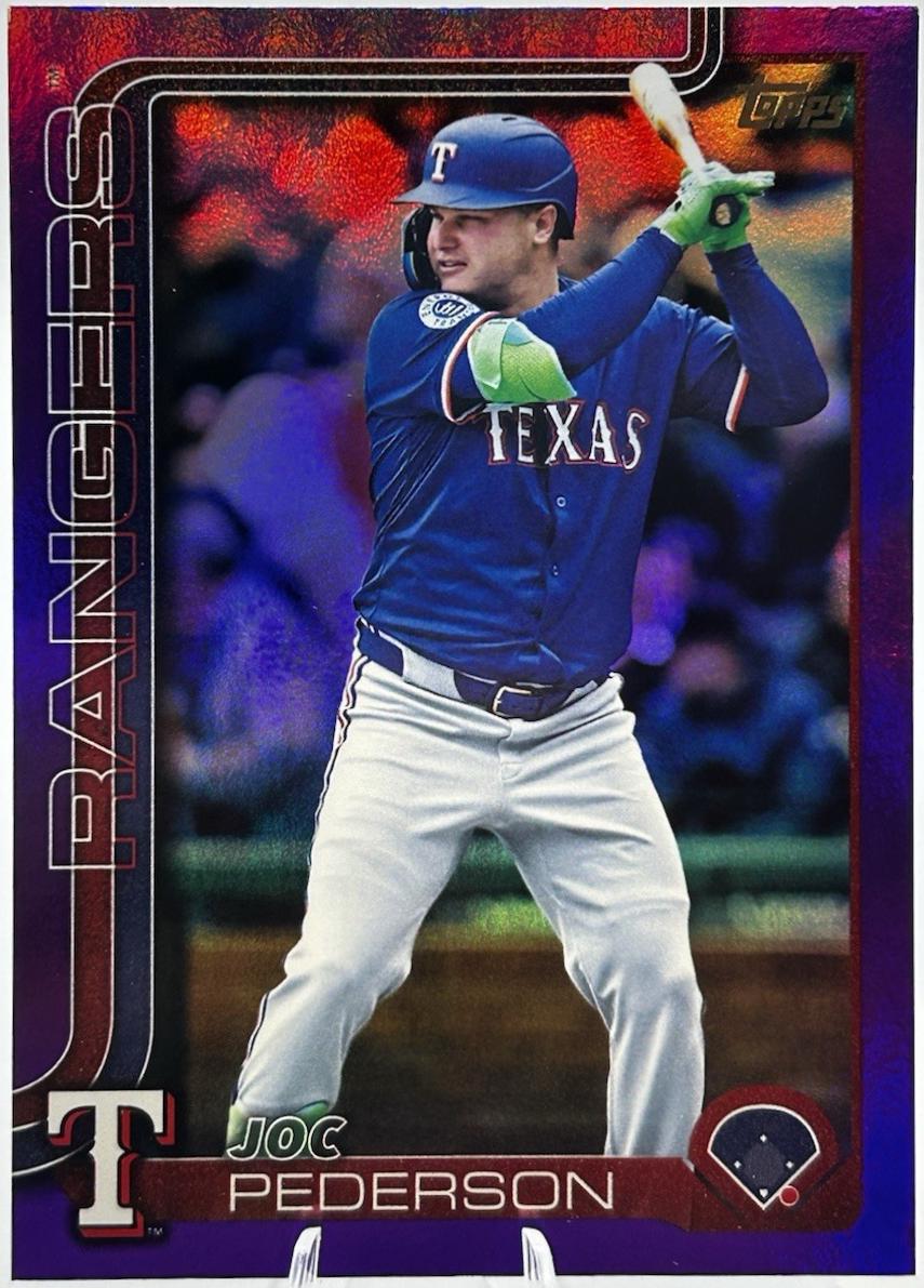 Joc Pederson [Purple Rainbow Foil] #US125