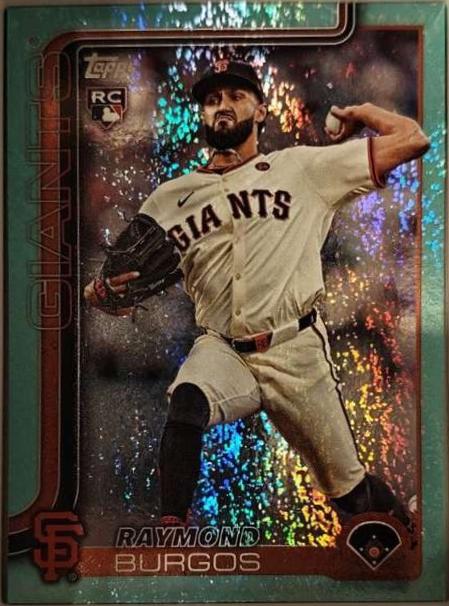 Raymond Burgos [Holo Aqua Foil] #US115