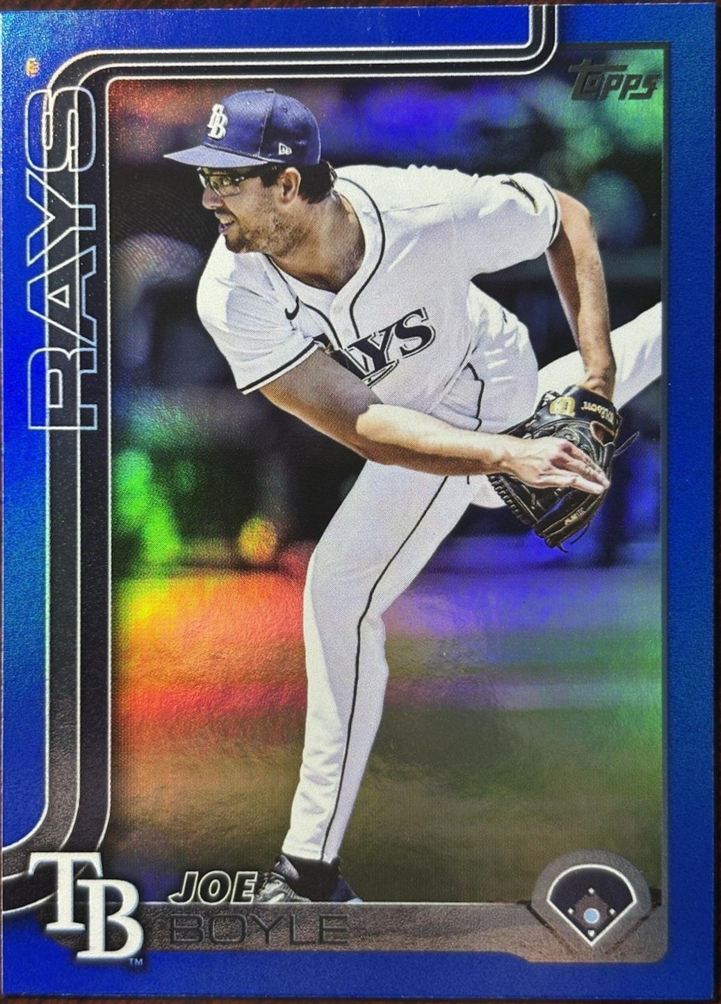Joe Boyle [Blue Rainbow Foil] #US62