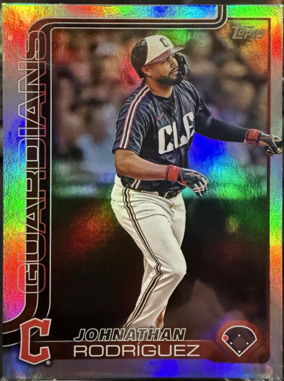 Johnathan Rodriguez [Aqua Rainbow Foil] #US142