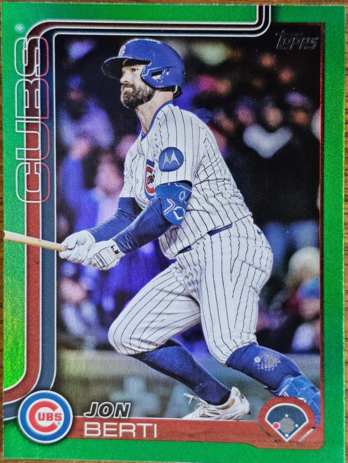 Jon Berti [Green Rainbow Foil] #US139