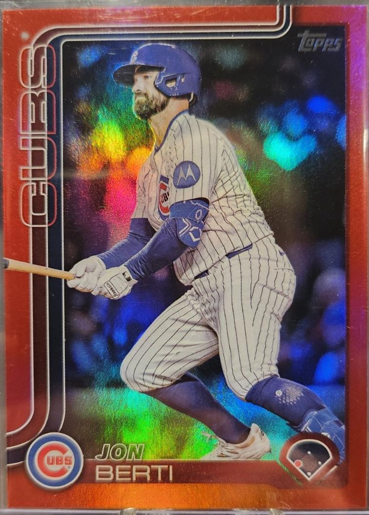 Jon Berti [Red Rainbow Foil] #US139