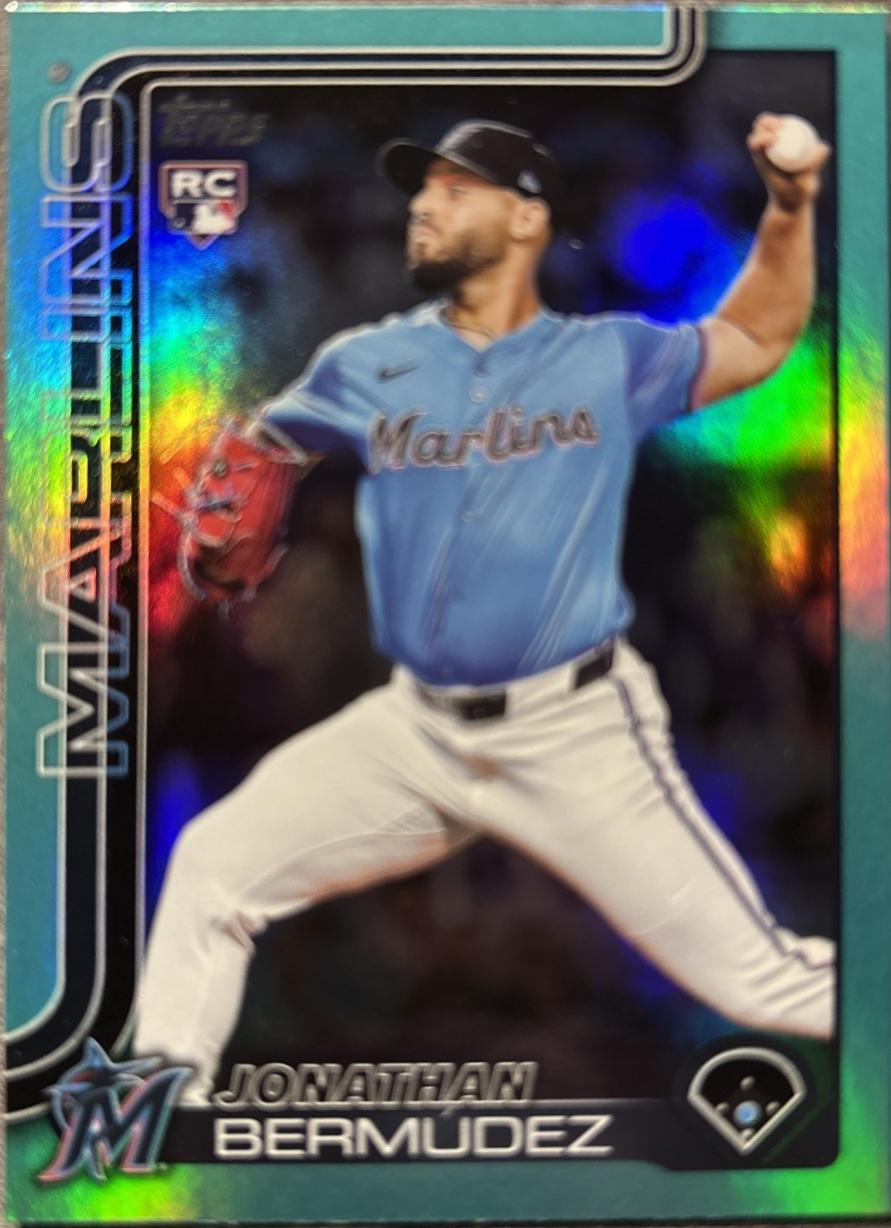 Jonathan Bermudez [Aqua Rainbow Foil] #US144