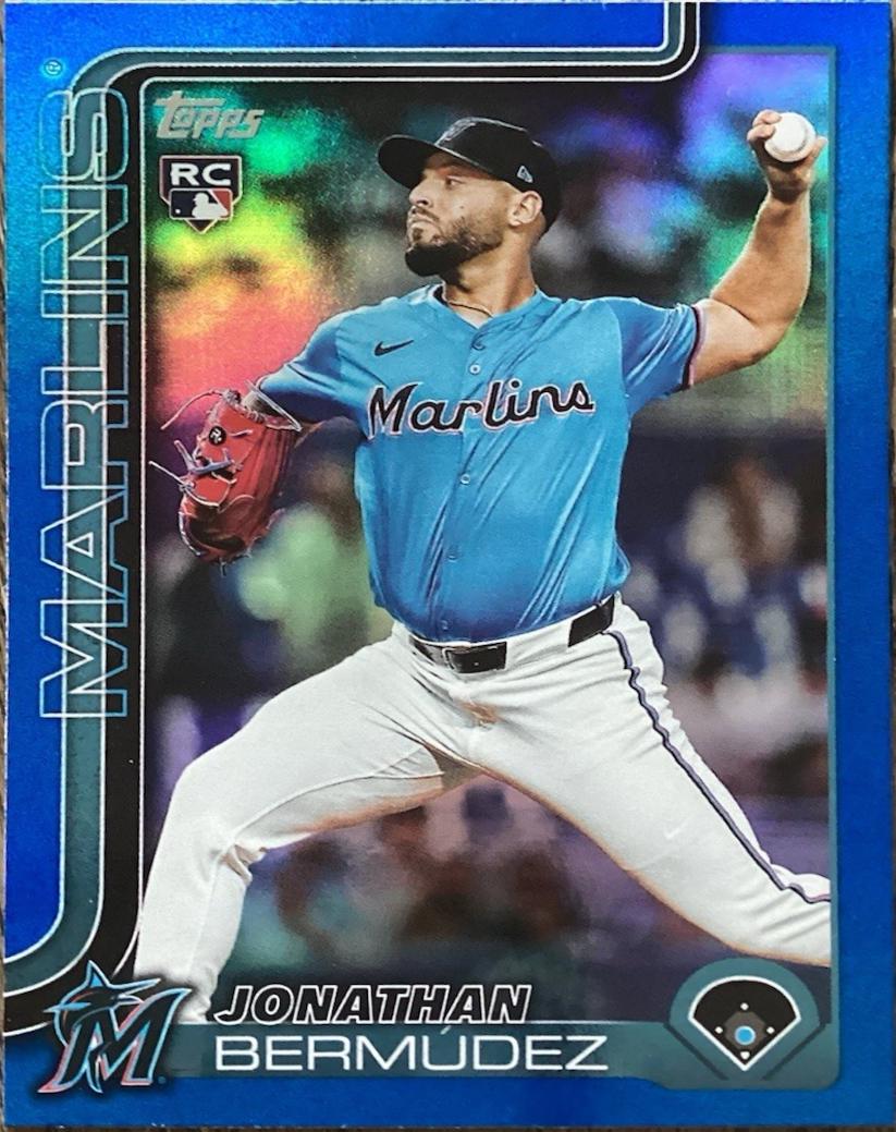 Jonathan Bermudez [Blue Rainbow Foil] #US144