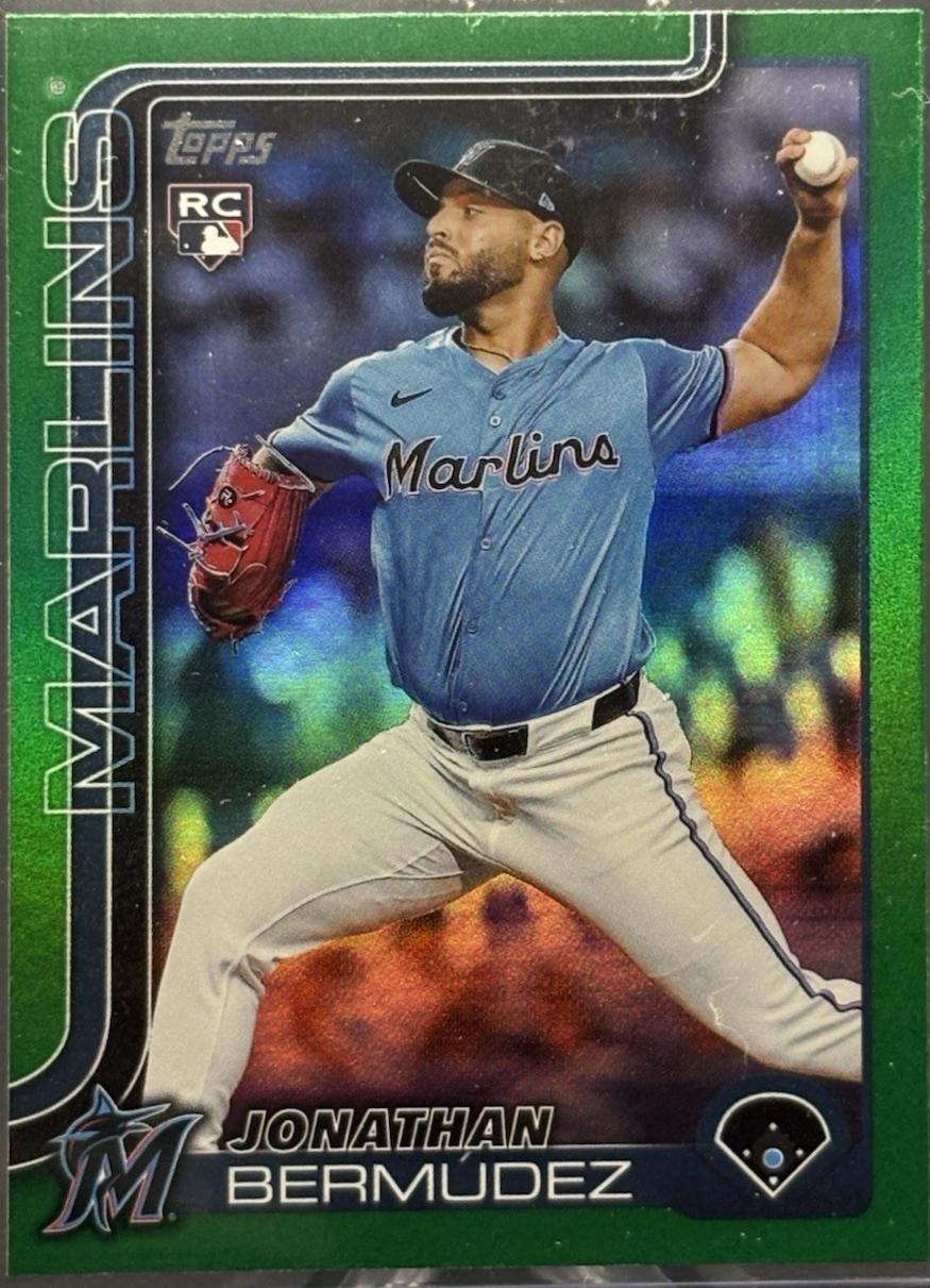 Jonathan Bermudez [Green Rainbow Foil] #US144