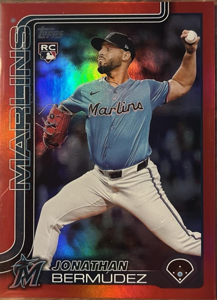Jonathan Bermudez [Red Diamante Foil] #US144