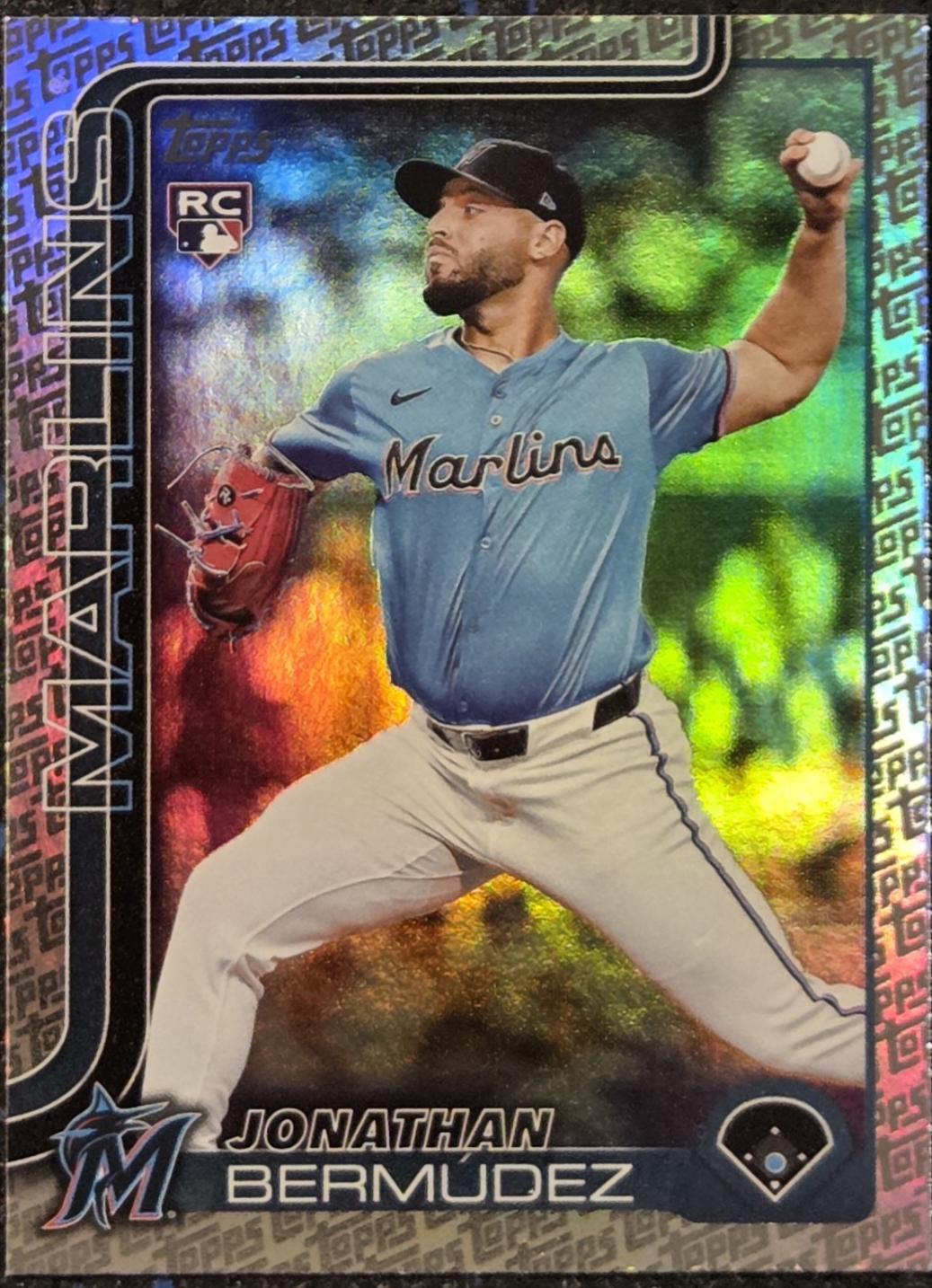 Jonathan Bermudez [Topps Logo Foil] #US144