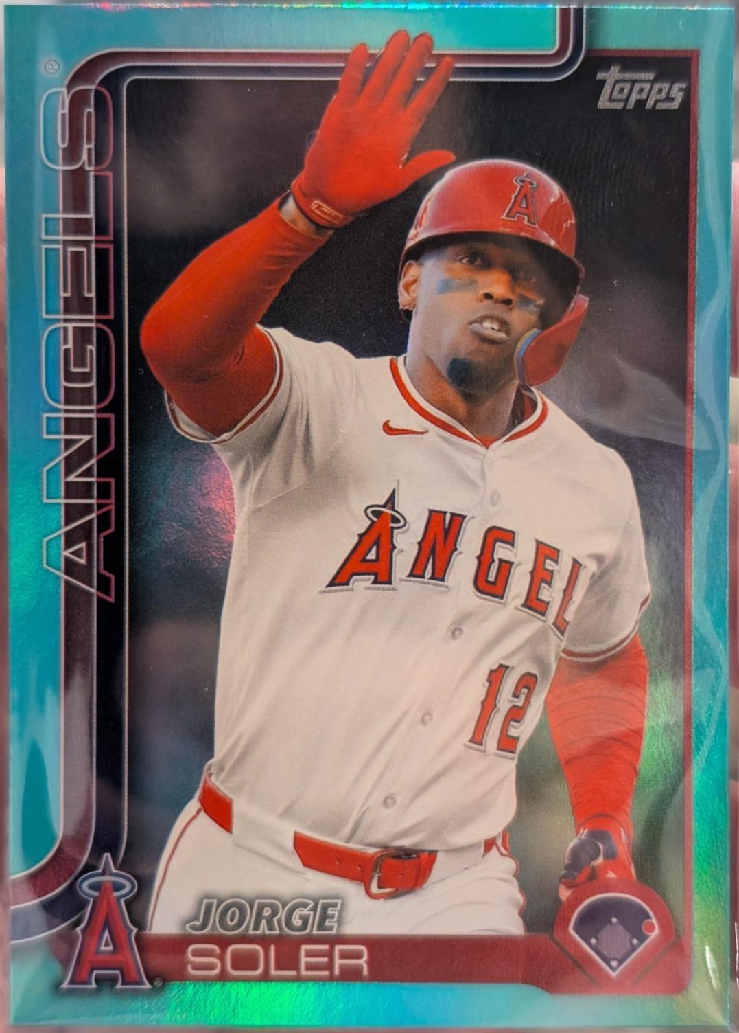 Jorge Soler [Aqua Rainbow Foil] #US343