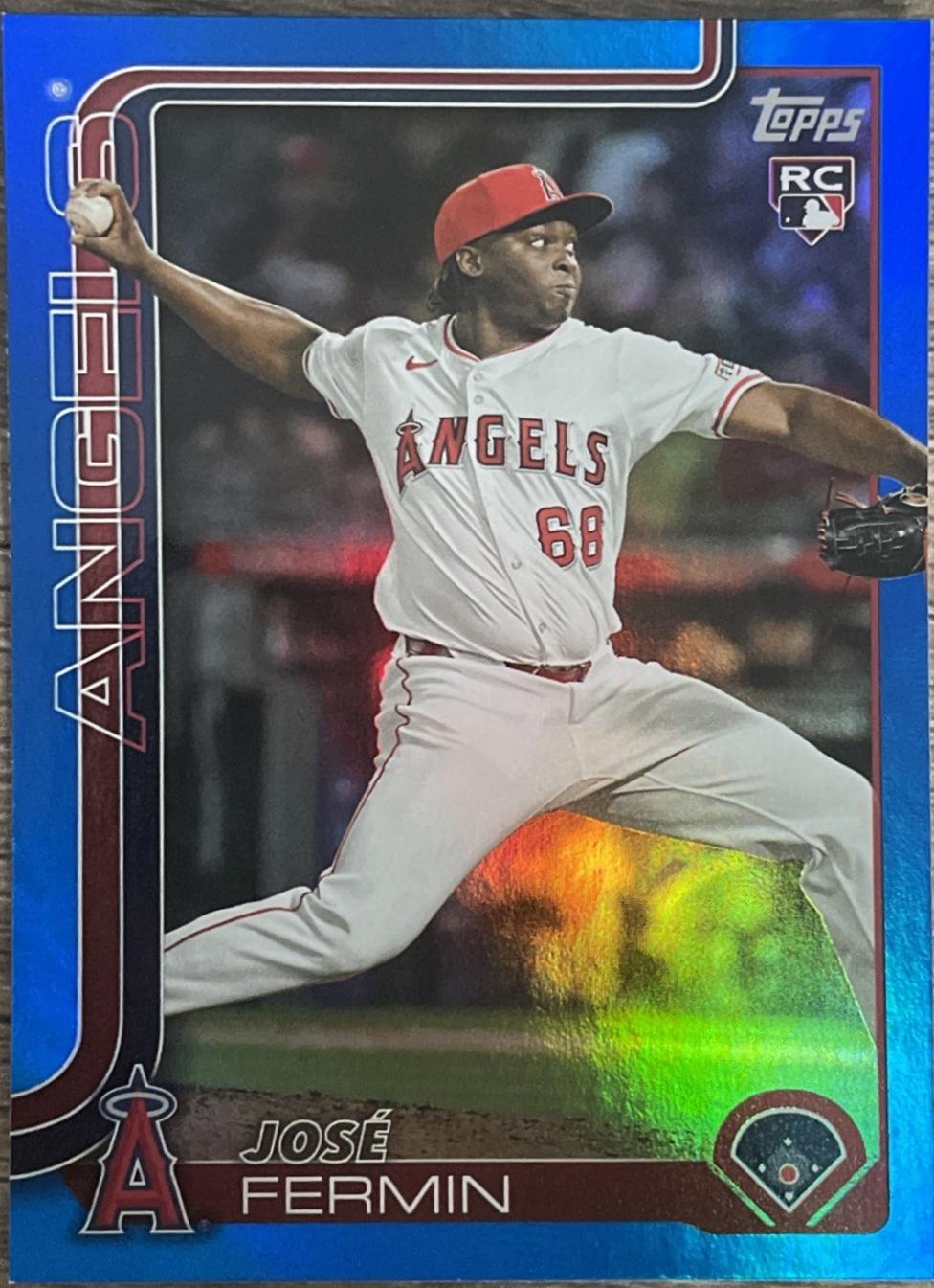 Jose Fermin [Blue Rainbow Foil] #US338