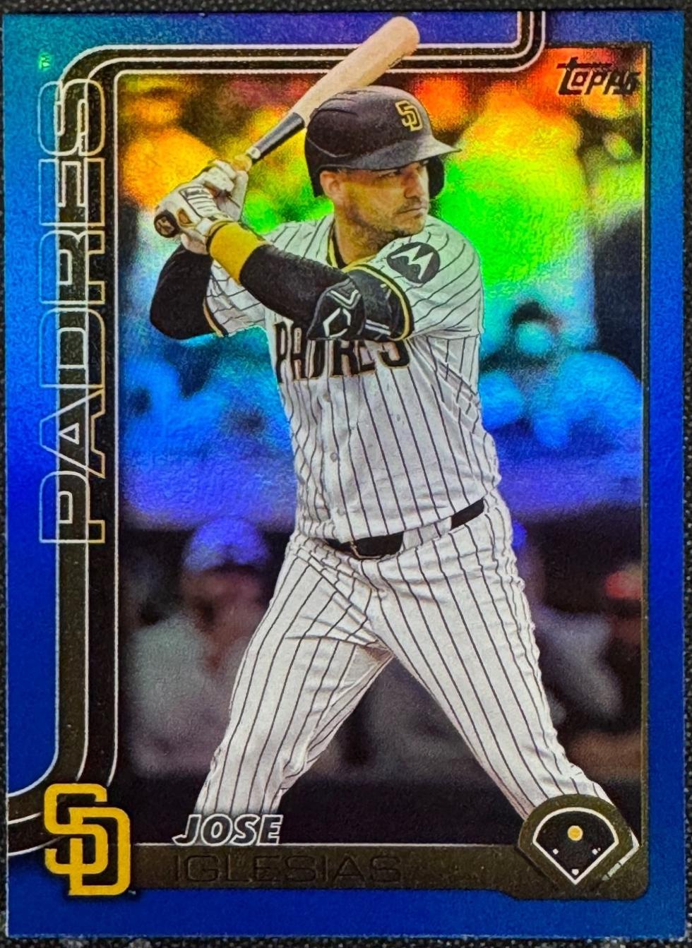Jose Iglesias [Blue Rainbow Foil] #US182