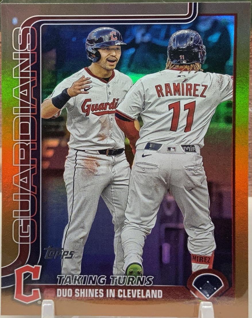 Jose Ramirez / Steven Kwan [Gold Diamante Foil] #US26