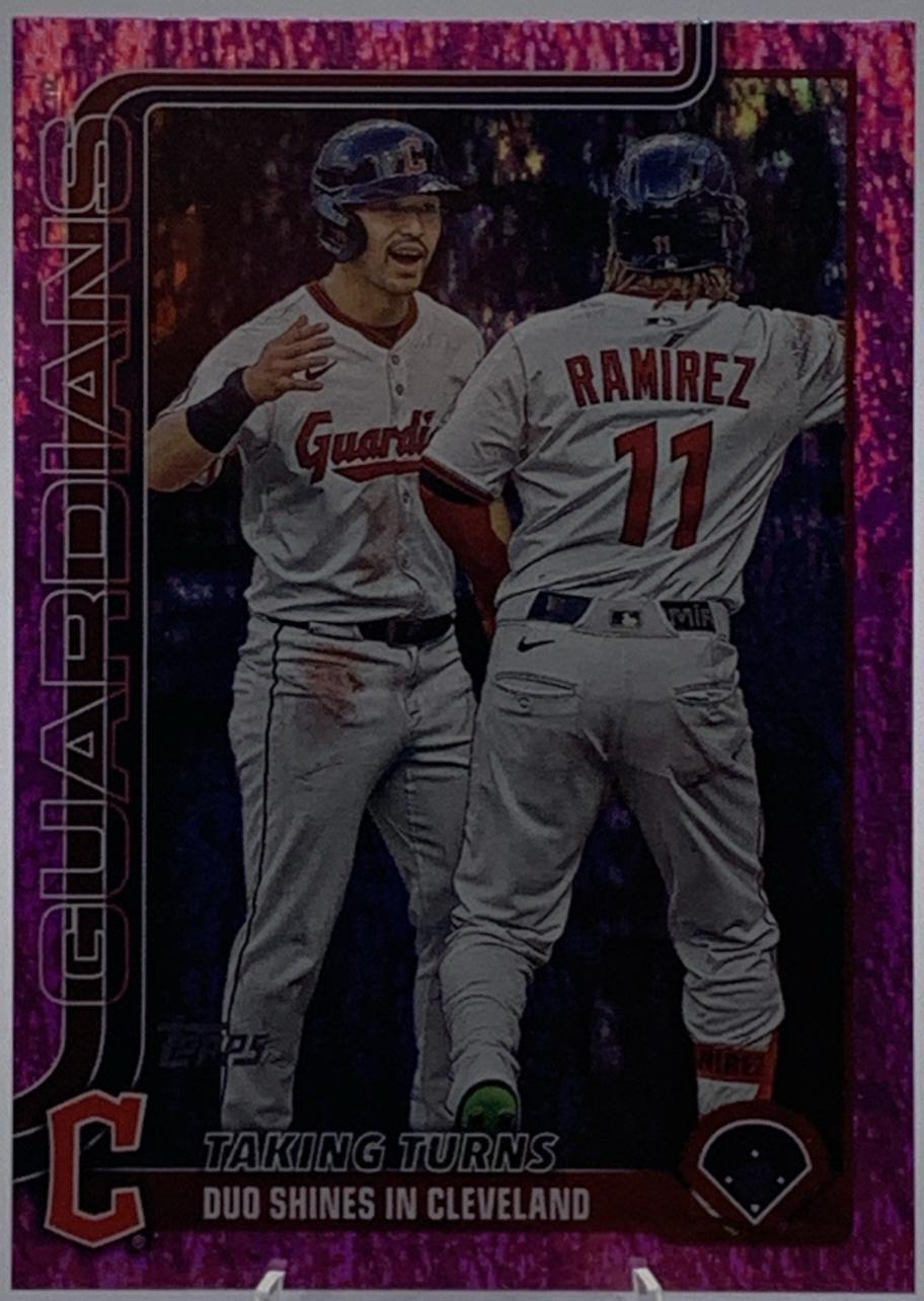 Jose Ramirez / Steven Kwan [Holo Pink Foil] #US26