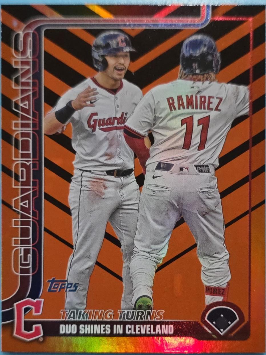 Jose Ramirez / Steven Kwan [Orange Diamante Foil] #US26