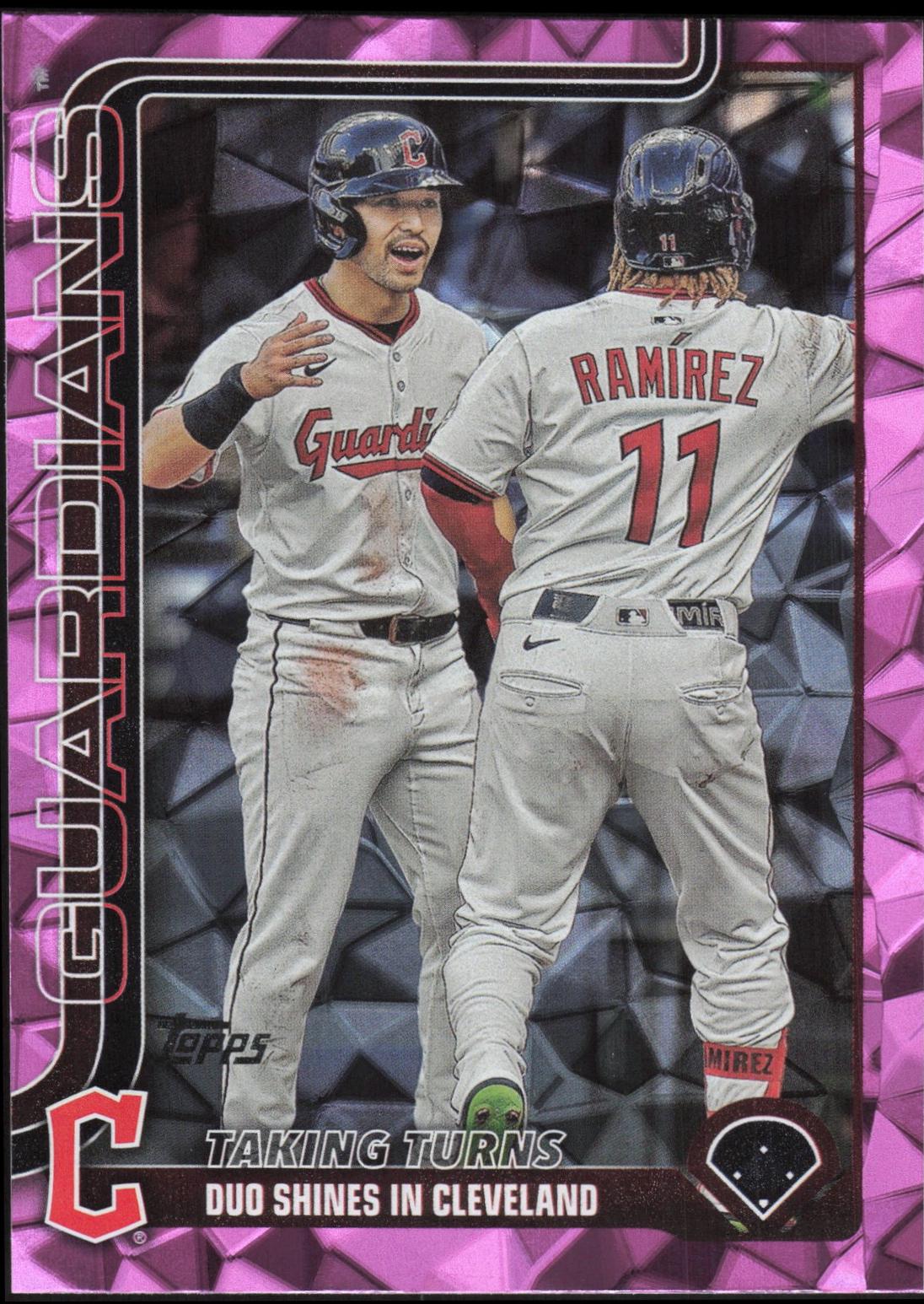 Jose Ramirez / Steven Kwan [Pink Diamante Foil] #US26
