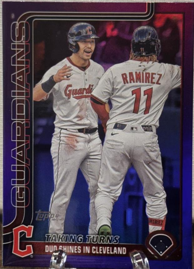 Jose Ramirez / Steven Kwan [Purple Rainbow Foil] #US26