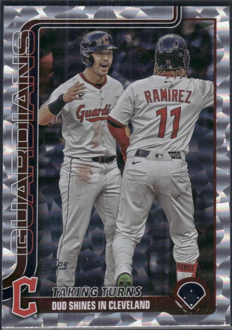 Jose Ramirez / Steven Kwan [Silver Crackle Foil] #US26