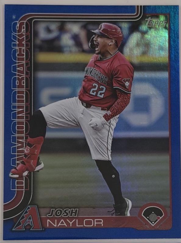 Josh Naylor [Blue Rainbow Foil] #US110