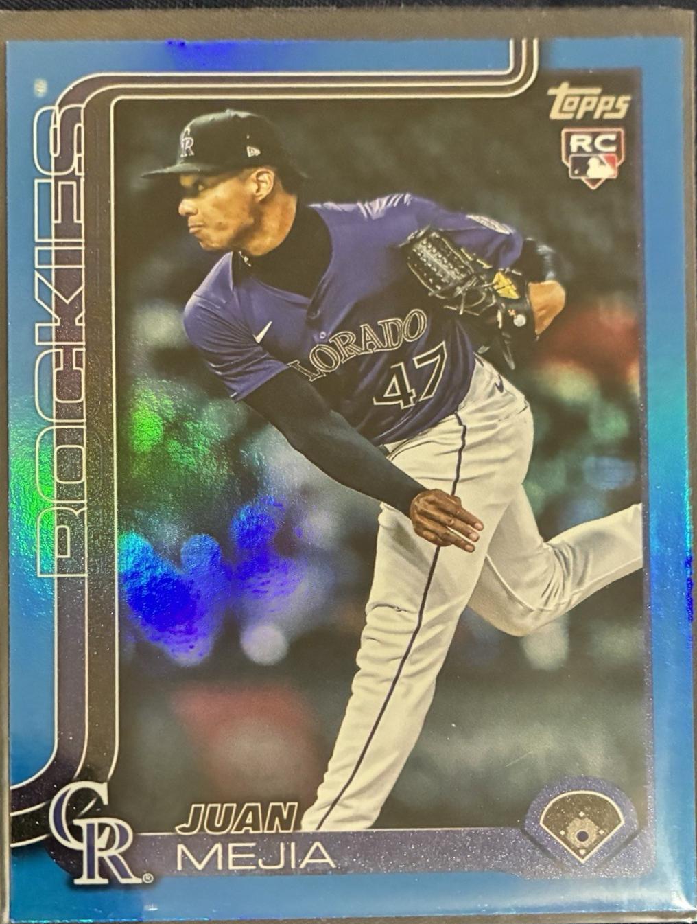 Juan Mejia [Blue Rainbow Foil] #US285