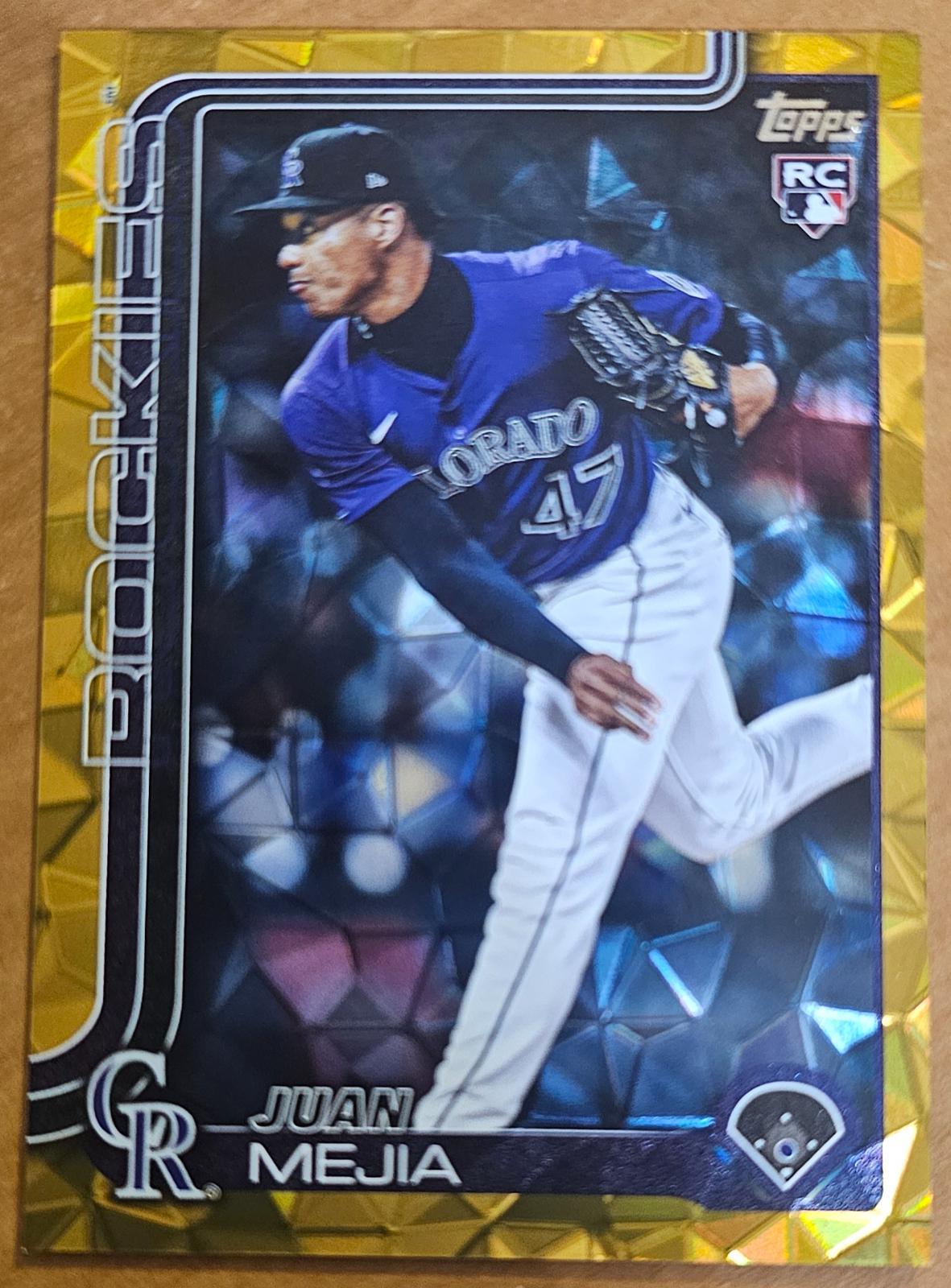 Juan Mejia [Gold Diamante Foil] #US285