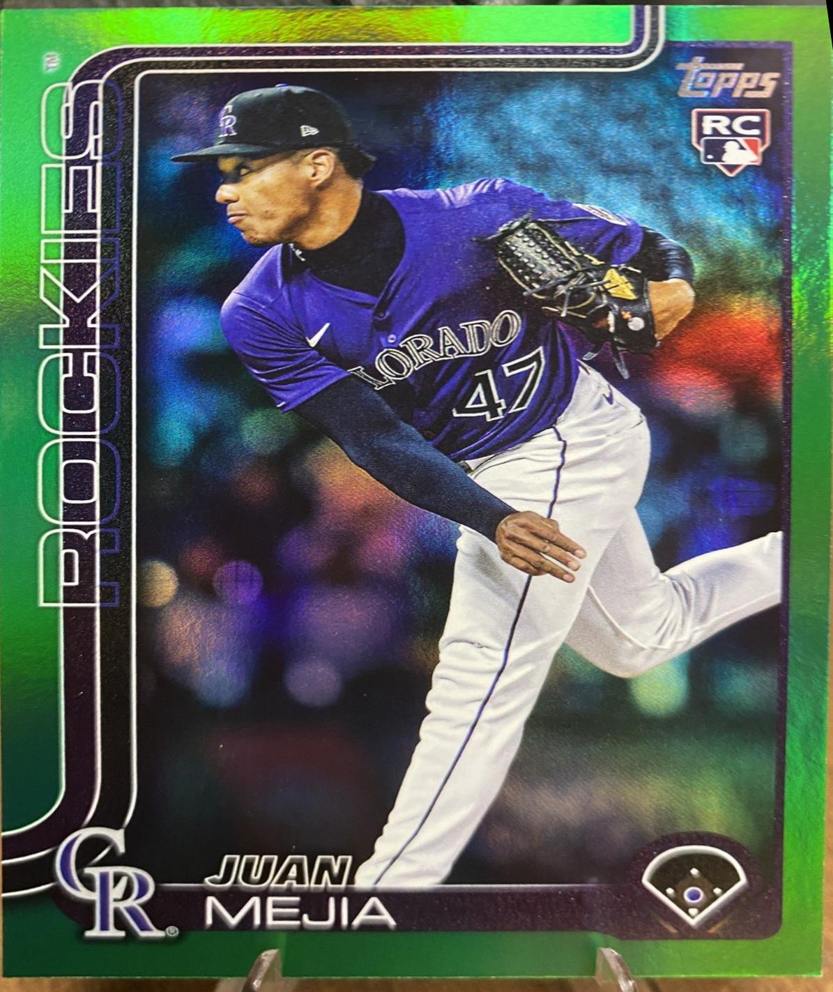 Juan Mejia [Green Rainbow Foil] #US285