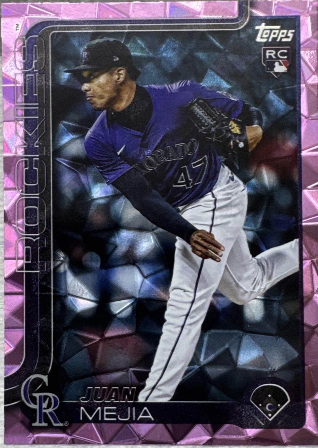Juan Mejia [Pink Diamante Foil] #US285