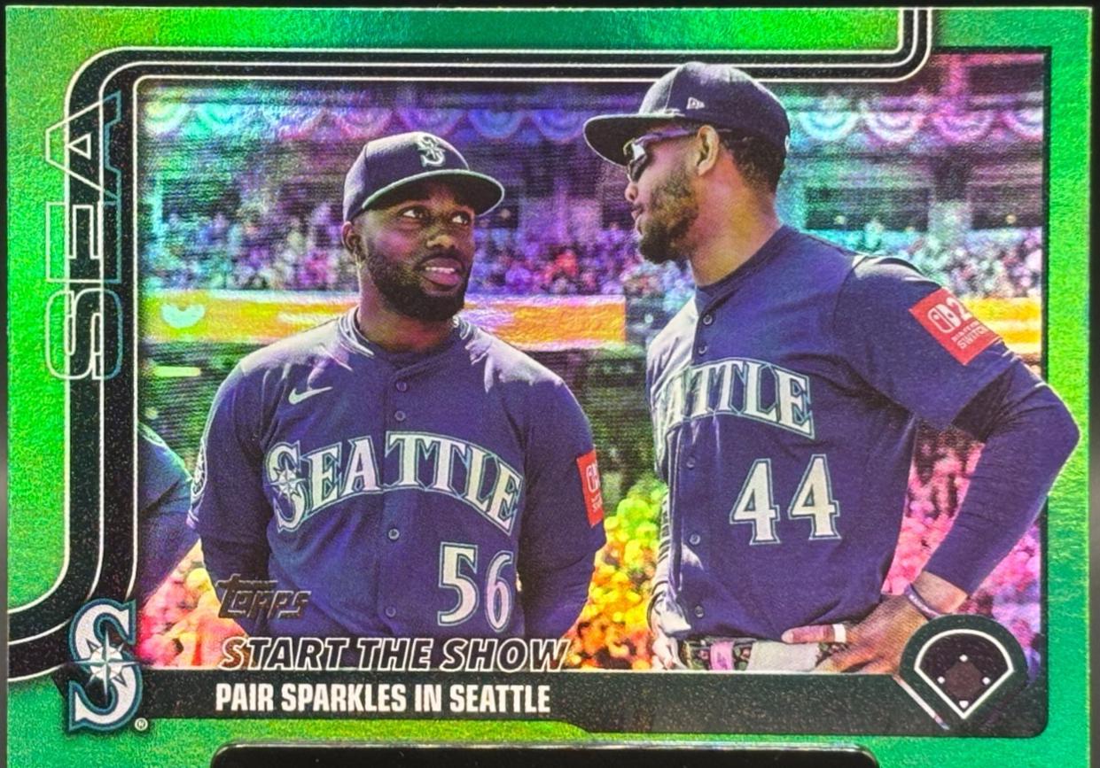 Julio Rodriguez / Randy Arozarena [Green Rainbow Foil] #US244
