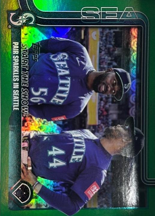 Julio Rodriguez / Randy Arozarena [Holo Green Foil] #US244
