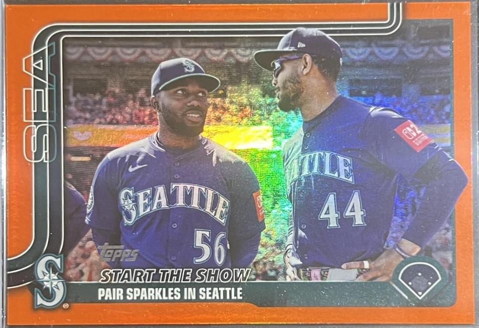 Julio Rodriguez / Randy Arozarena [Holo Orange Foil] #US244
