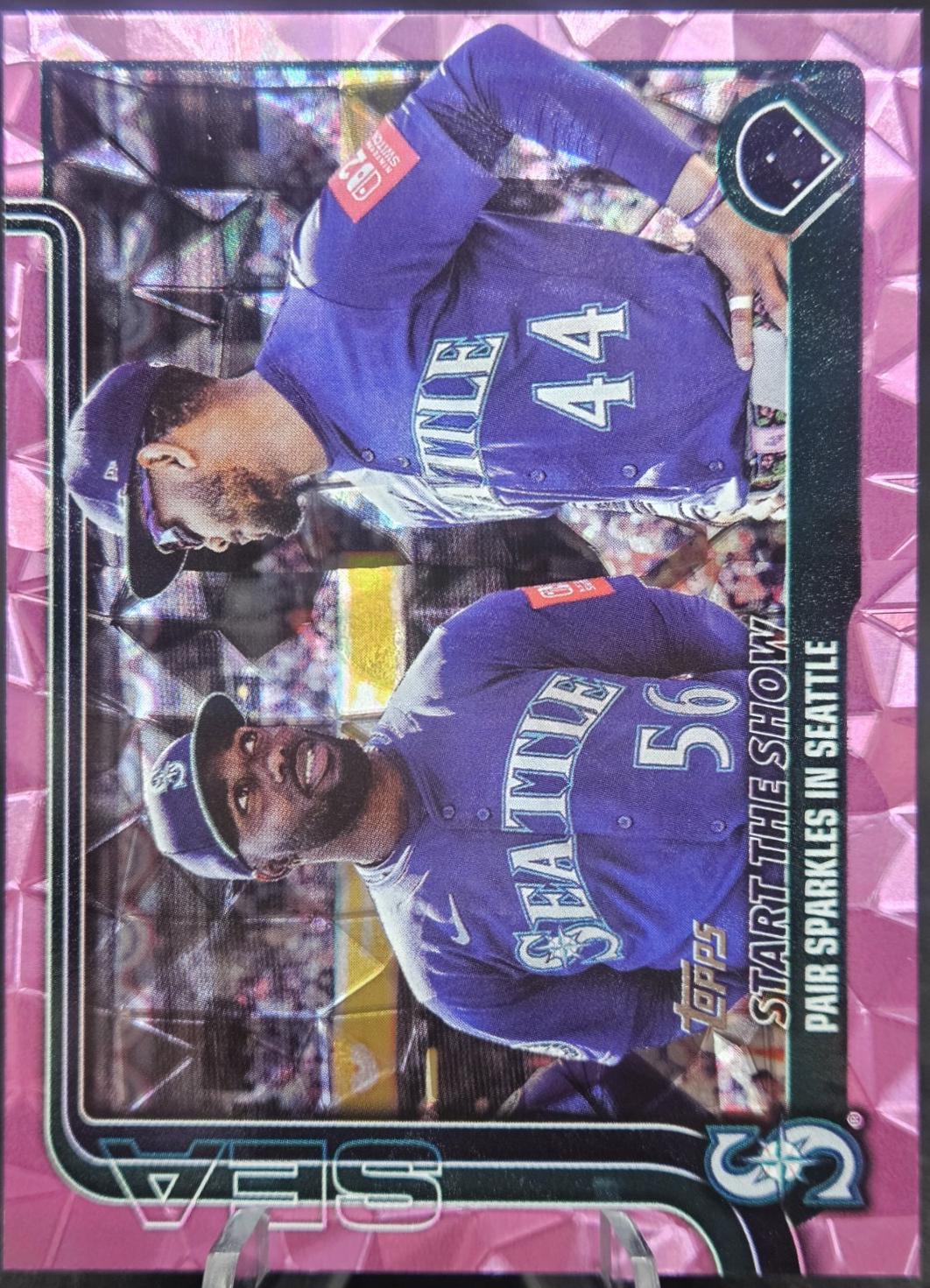 Julio Rodriguez / Randy Arozarena [Pink Diamante Foil] #US244