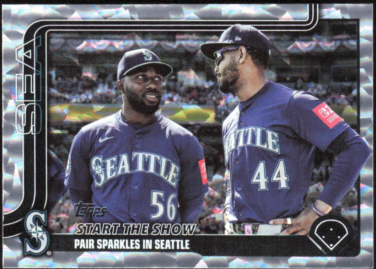 Julio Rodriguez / Randy Arozarena [Silver Crackle Foil] #US244