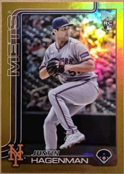 Justin Hagenman [Gold Diamante Foil] #US108