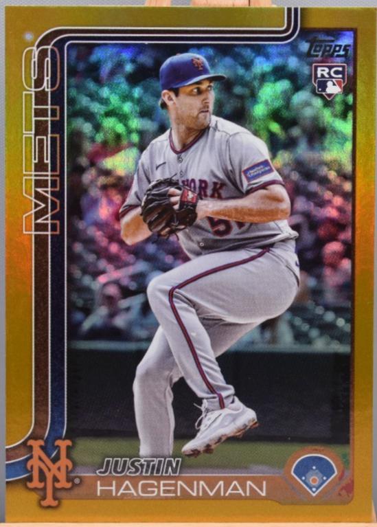 Justin Hagenman [Gold Rainbow Foil] #US108
